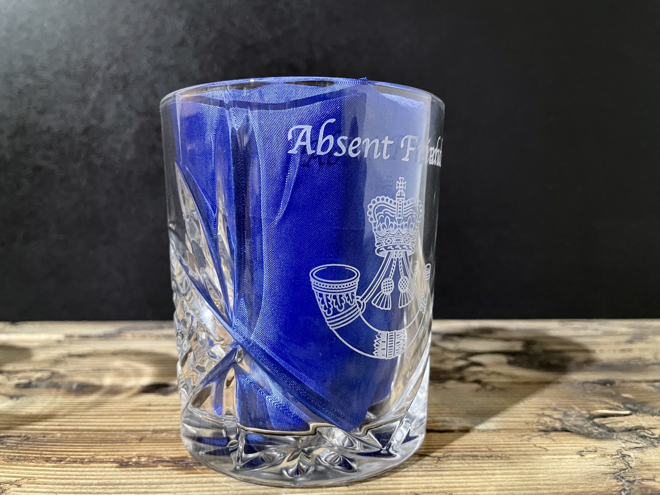 Absent Friends Crystal Cut Whiskey Glass Pronto Images Home Of The Mess Kit Clutter Box 